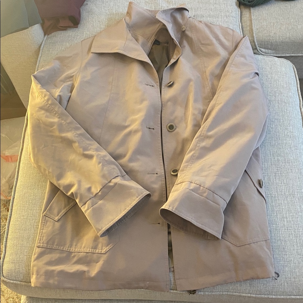 Gallery Tan Outerwear rain/winter coat